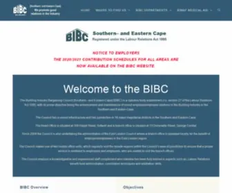 BibcPe.co.za(BIBC Southern and Eastern Cape) Screenshot