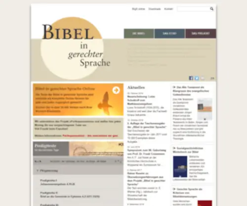 Bibel-IN-Gerechter-Sprache.de(Bibel in gerechter Sprache) Screenshot