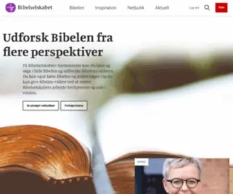 Bibelselskabet.dk Screenshot