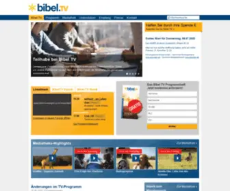 Bibeltv.com(Bibel TV) Screenshot