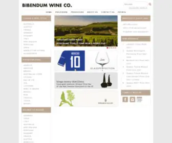 Bibendum.com.au(Bibendum Wine Co) Screenshot