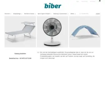Biber.com(Biber Onlineshop) Screenshot