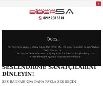 Bibersa.com(BiberSA Prodüksiyon) Screenshot