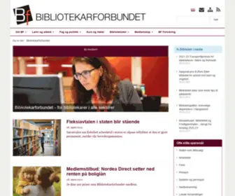 Bibforb.no(For bibliotekarer i alle sektorer) Screenshot
