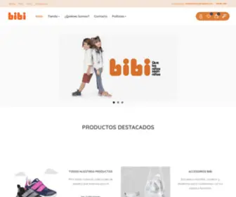 Bibi.com.ec(Tienda de Zapatos para Niños) Screenshot