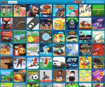 Bibib.net(Online Free Games World) Screenshot