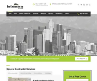 Bibiconstruction.com(General Contractor) Screenshot