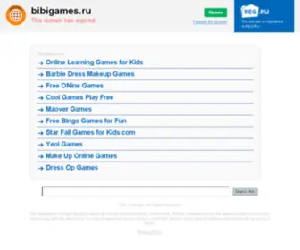 Bibigames.ru(Главная) Screenshot