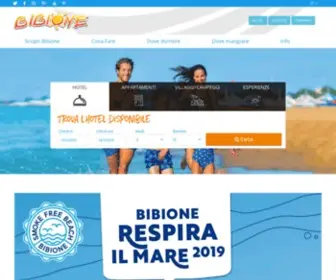 Bibione.com(SITO UFFICIALE) Screenshot