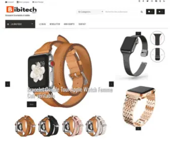 Bibitech.net(Bracelets & accessoires Apple Watch) Screenshot