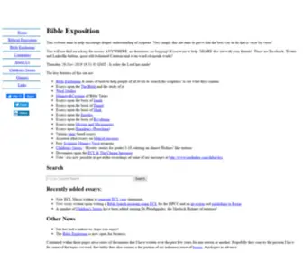 Bible-Exposition.org(Bible Exposition) Screenshot