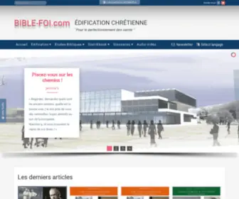 Bible-Foi.com(Accueil) Screenshot