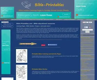 Bible-Printables.com(Bible Coloring Pages) Screenshot