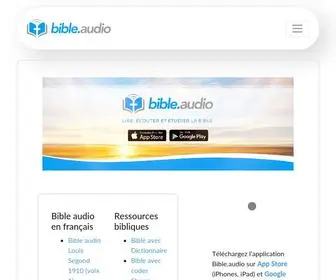 Bible.audio(Bible aufio) Screenshot