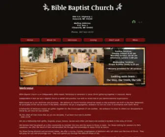 Biblebaptistchurch-Hancock.com(Bible Baptist Church) Screenshot