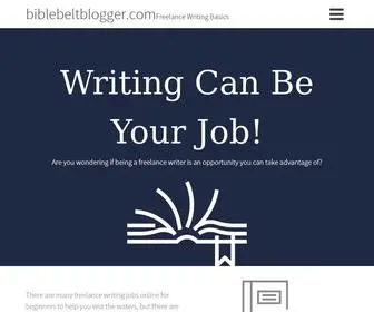 Biblebeltblogger.com(Freelance Writing) Screenshot