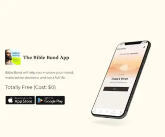 Biblebond.com(Bible Bond) Screenshot