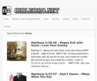 Biblebro.net(Bible Questions) Screenshot