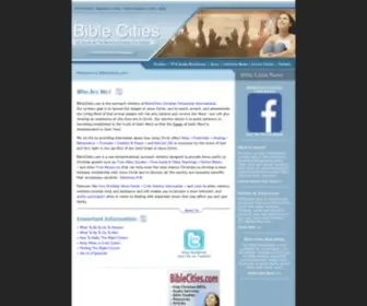 Biblecities.com(Online Bible Studies) Screenshot
