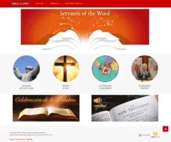 Bibleclaret.org(Bible Claret) Screenshot