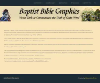 Biblegraphics.com(Visual tools to communicate the truth of God's Word) Screenshot