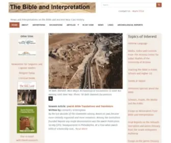 Bibleinterp.com(Bible Interpretation) Screenshot
