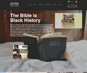 Bibleisblackhistory.com(The Bible Is Black History) Screenshot