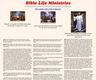 Biblelife.org(Bible Life Ministries) Screenshot