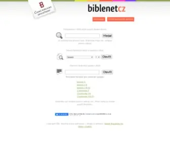 Biblenet.cz(Bible online) Screenshot