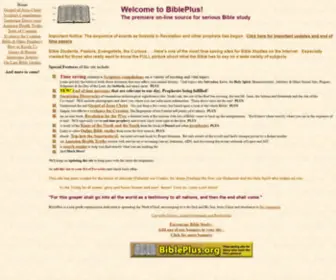 Bibleplus.org(The premiere on) Screenshot