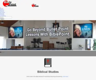 Biblepoint.com(Home) Screenshot