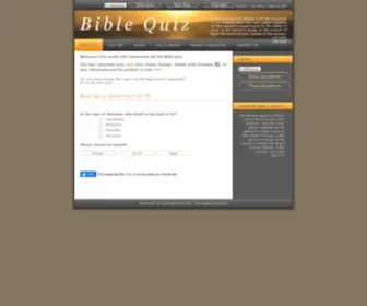 Biblequiz.biz Screenshot