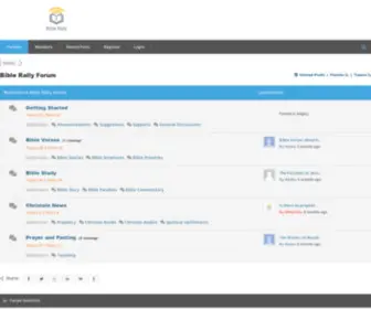 Biblerally.com(Bible Rally Forum) Screenshot