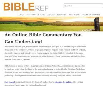 Bibleref.com(Online Bible Commentary) Screenshot