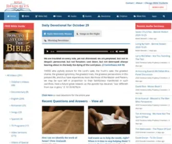 Bibleresources.info(Bible Christian Resources) Screenshot