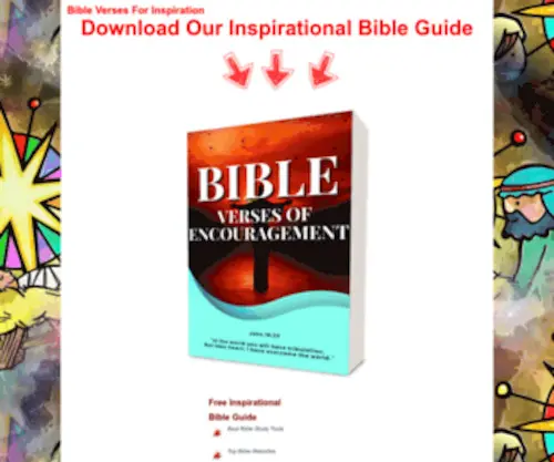 Biblesite.org(Bible verses in english by topic) Screenshot