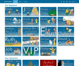 Biblestoryteller.co.uk(Bible Storyteller) Screenshot