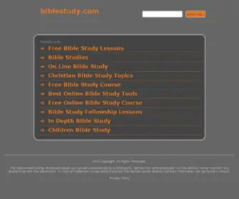 Biblestudy.com(This domain may be for sale) Screenshot