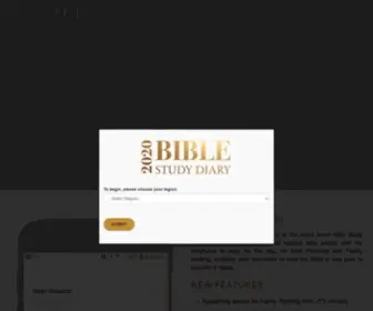 Biblestudydiary.com(Bible Study Diary) Screenshot