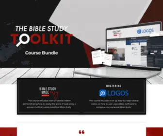 Biblestudymadeez.com(Bible Study Toolkit) Screenshot