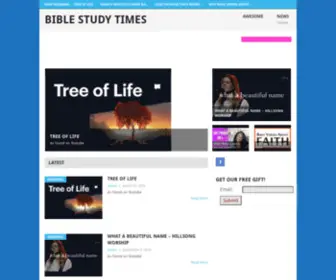 Biblestudytimes.com(Bible Study) Screenshot