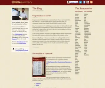 Biblesummary.info(Bible Summary) Screenshot