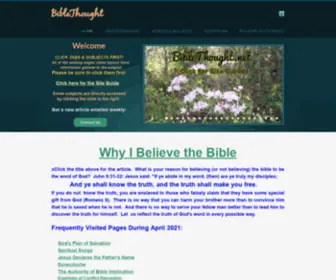 Biblethought.net(BibleThought Information for Eternal Life) Screenshot