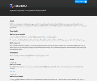 Bibletime.info(Bibletime info) Screenshot