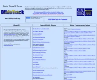 Bibletrack.org(Bible Commentary and Daily Reading Plan) Screenshot