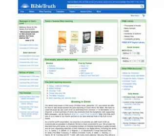 Bibletruthpublishers.com(Bibles, Bible Teaching, Gospel Calendars and More) Screenshot