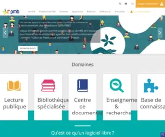 Bibli.fr(Portail PMB Services) Screenshot