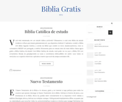 Bibliagratis.net(De beste bron van informatie over bibliagratis) Screenshot