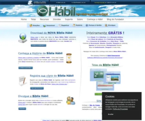 Bibliahabil.com.br(Bíblia hábil) Screenshot
