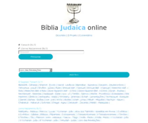 Bibliajudaica.com(Bibliajudaica) Screenshot